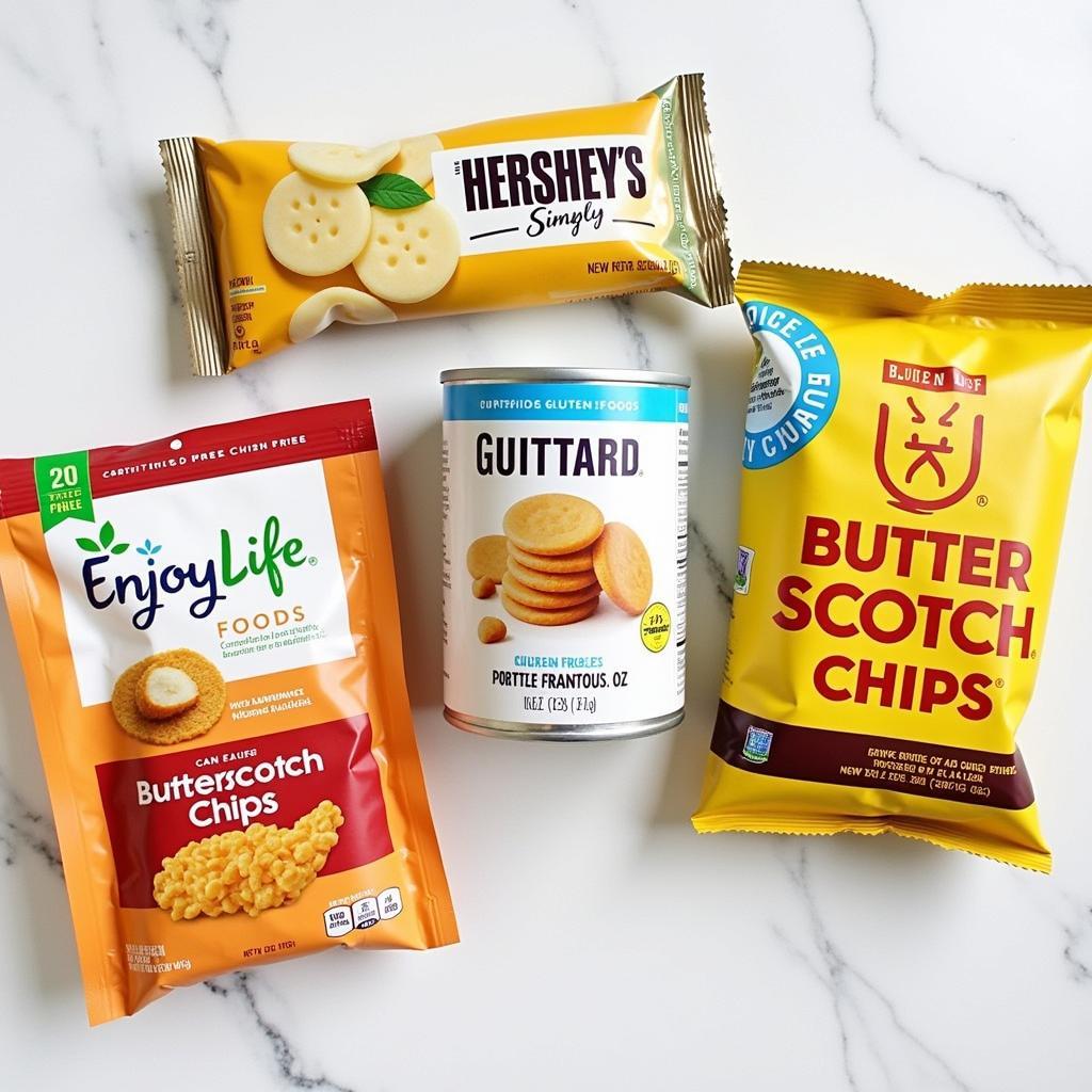 Variety of Gluten-Free Butterscotch Chip Brands