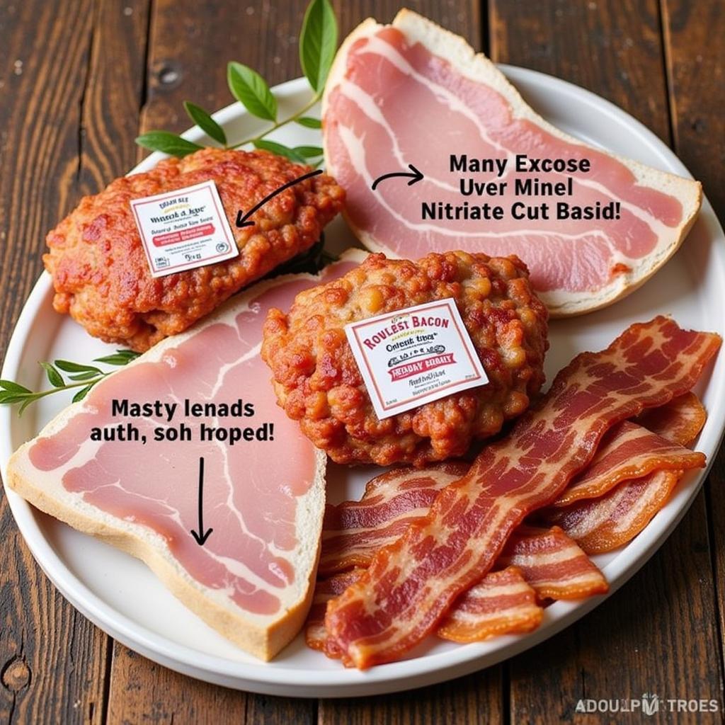 Variety of Nitrate-Free Bacon