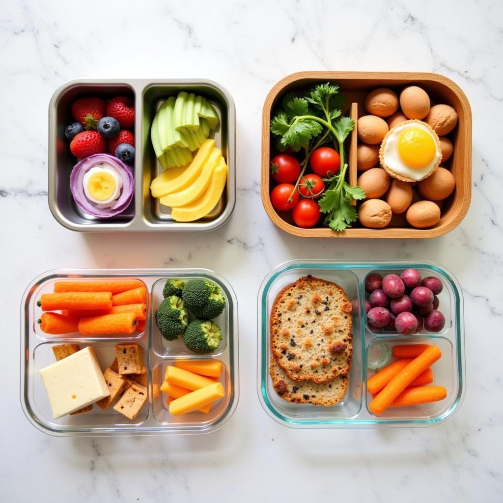 Variety of Plastic Free Bento Box Options