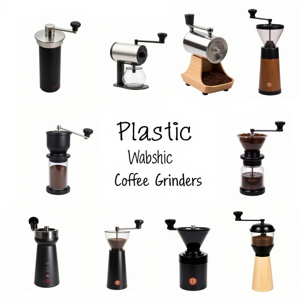 Different Types of Plastic Free Coffee Grinders