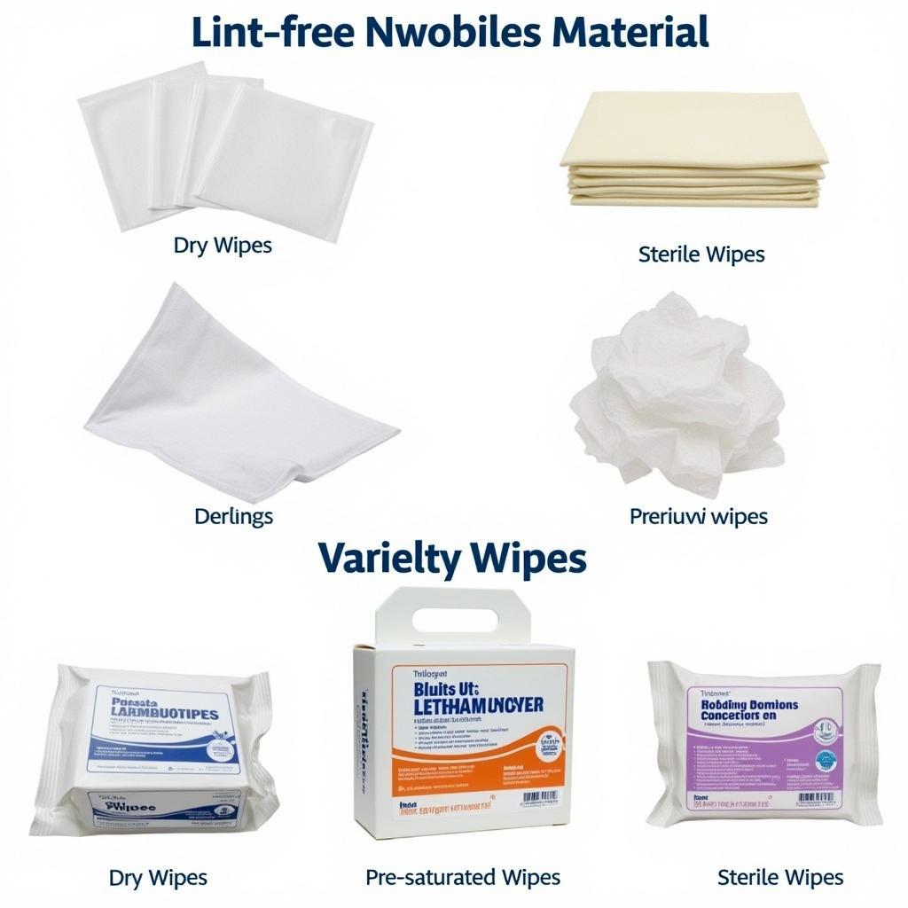 Different Types of Lint Free Wipes