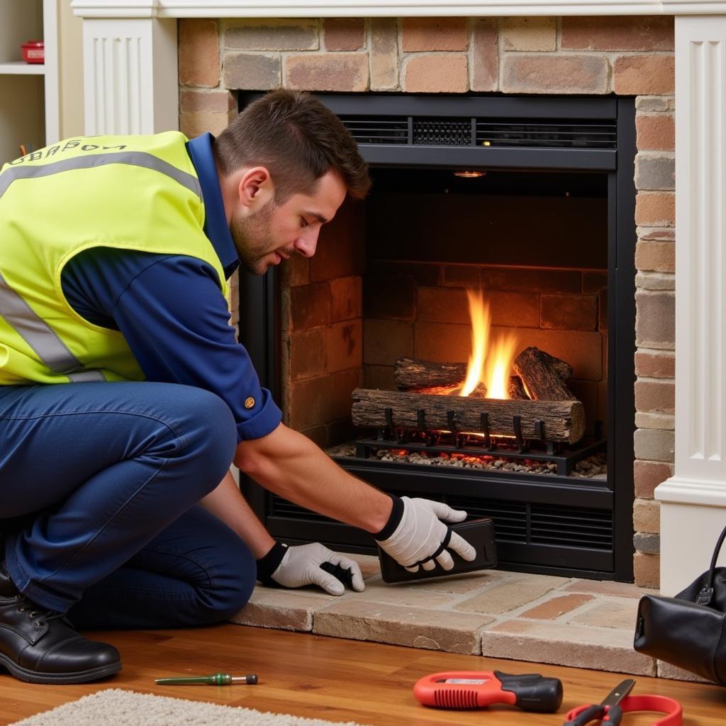 Vent Free Gas Fireplace Maintenance: Professional Inspection and Cleaning