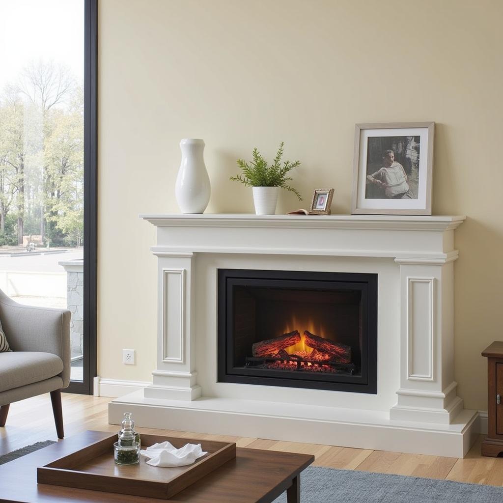 Vent Free Gas Fireplace Propane Installation Example