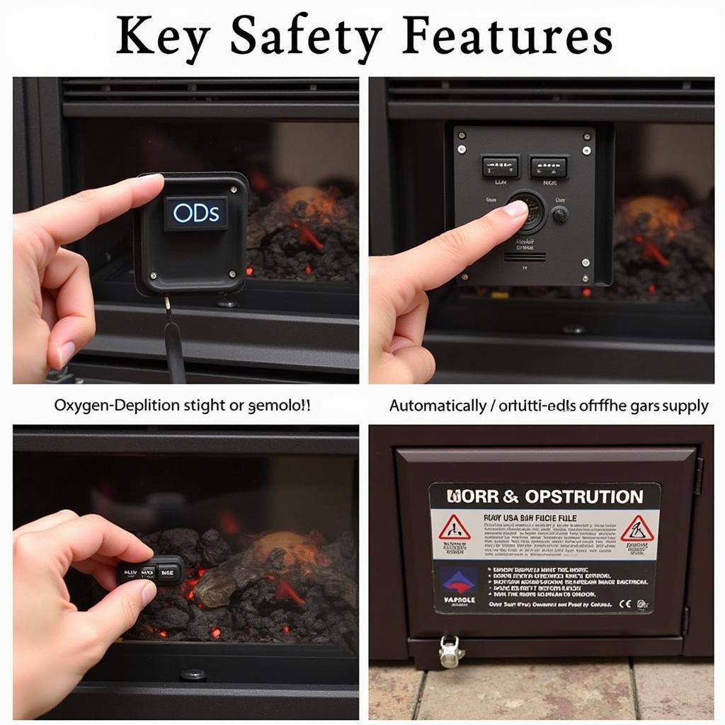 Vent-Free Propane Fireplace Safety Features