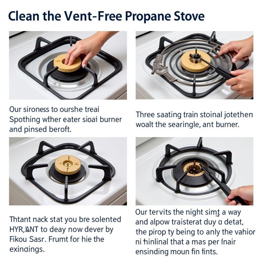 Maintaining Your Vent-Free Propane Stove