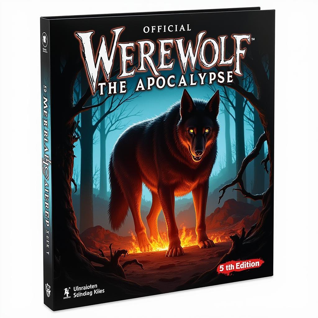 Werewolf: The Apocalypse 5th Edition Rulebook Cover