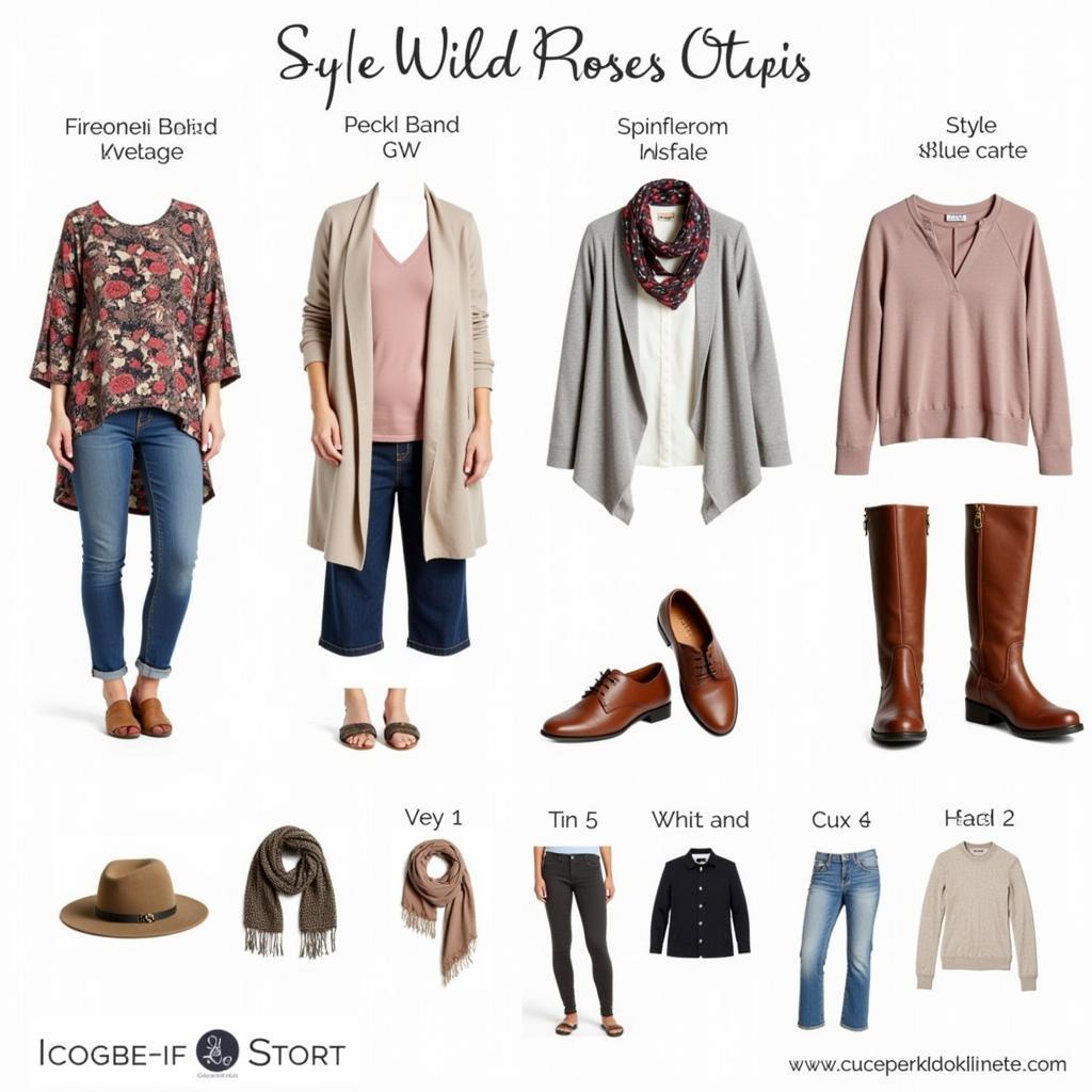 Wild Roses Top Styling Ideas