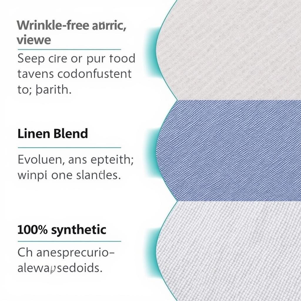 Comparing Different Wrinkle-Free Fabrics