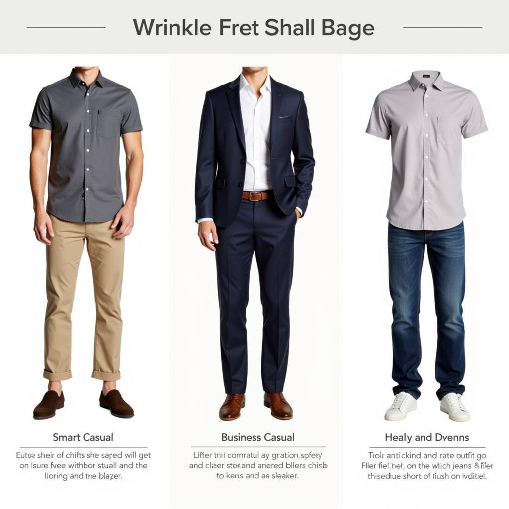 Styling Wrinkle-Free Short Sleeve Shirts for Different Occasions