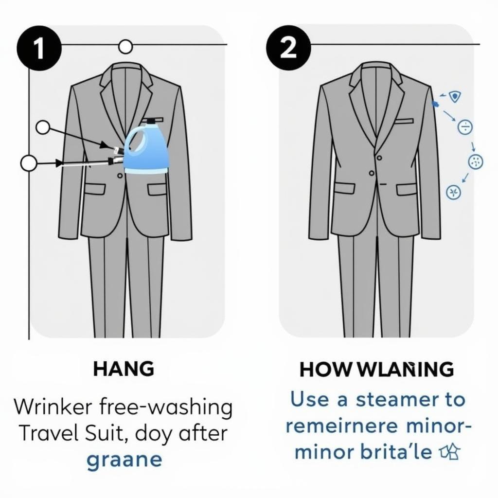 Caring for Your Wrinkle-Free Travel Suit