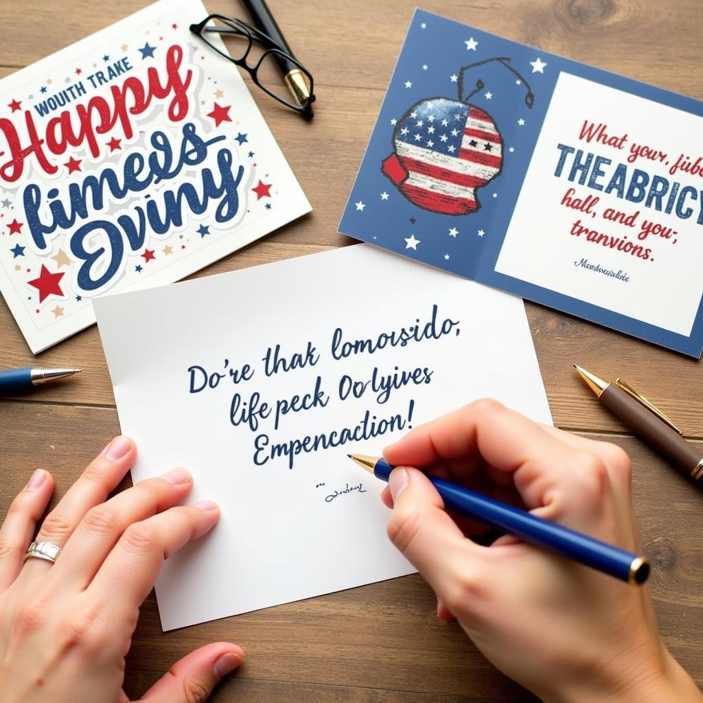 Writing Heartfelt Memorial Day Card Messages