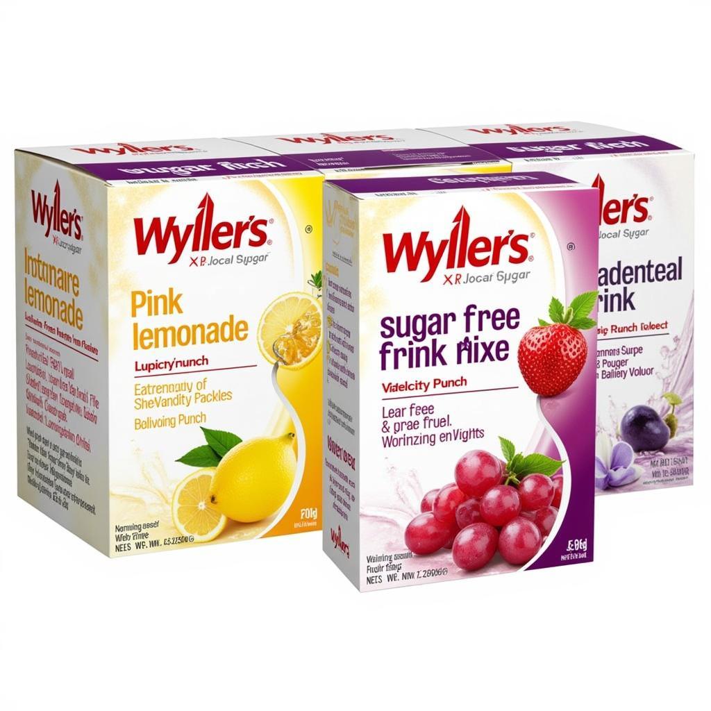 Wyler's Sugar Free Drink Mix Variety Pack Display