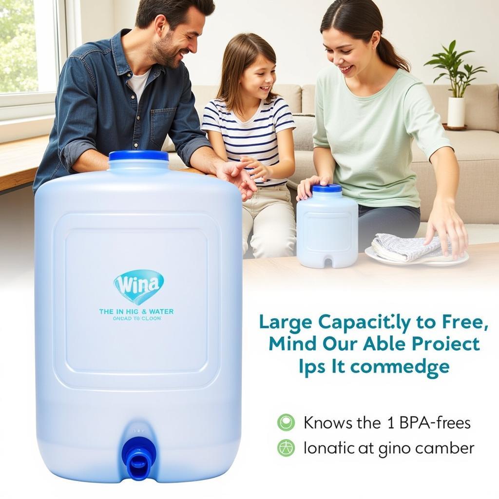 Benefits of using a 2-gallon BPA-free water container