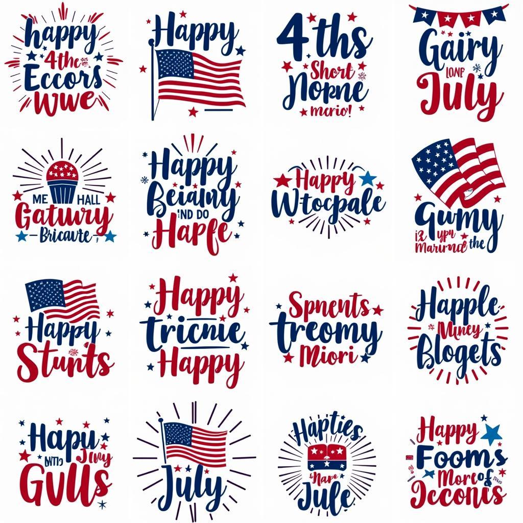 4th of July SVG Design Inspiration