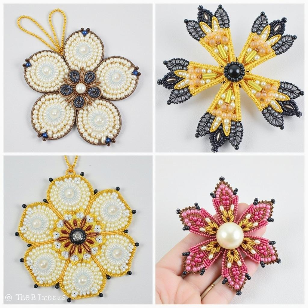 Advanced Beaded Flower Techniques