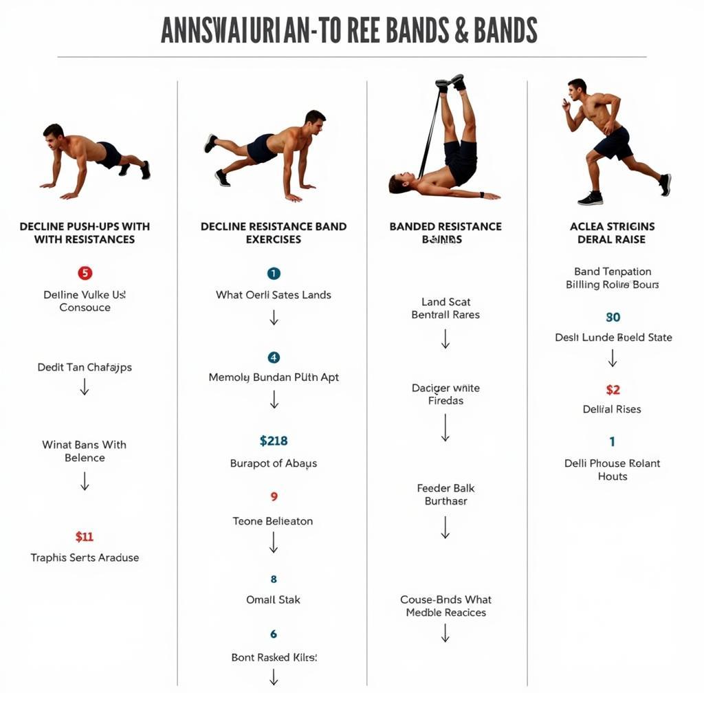 Advanced Resistance Band Workout Chart PDF