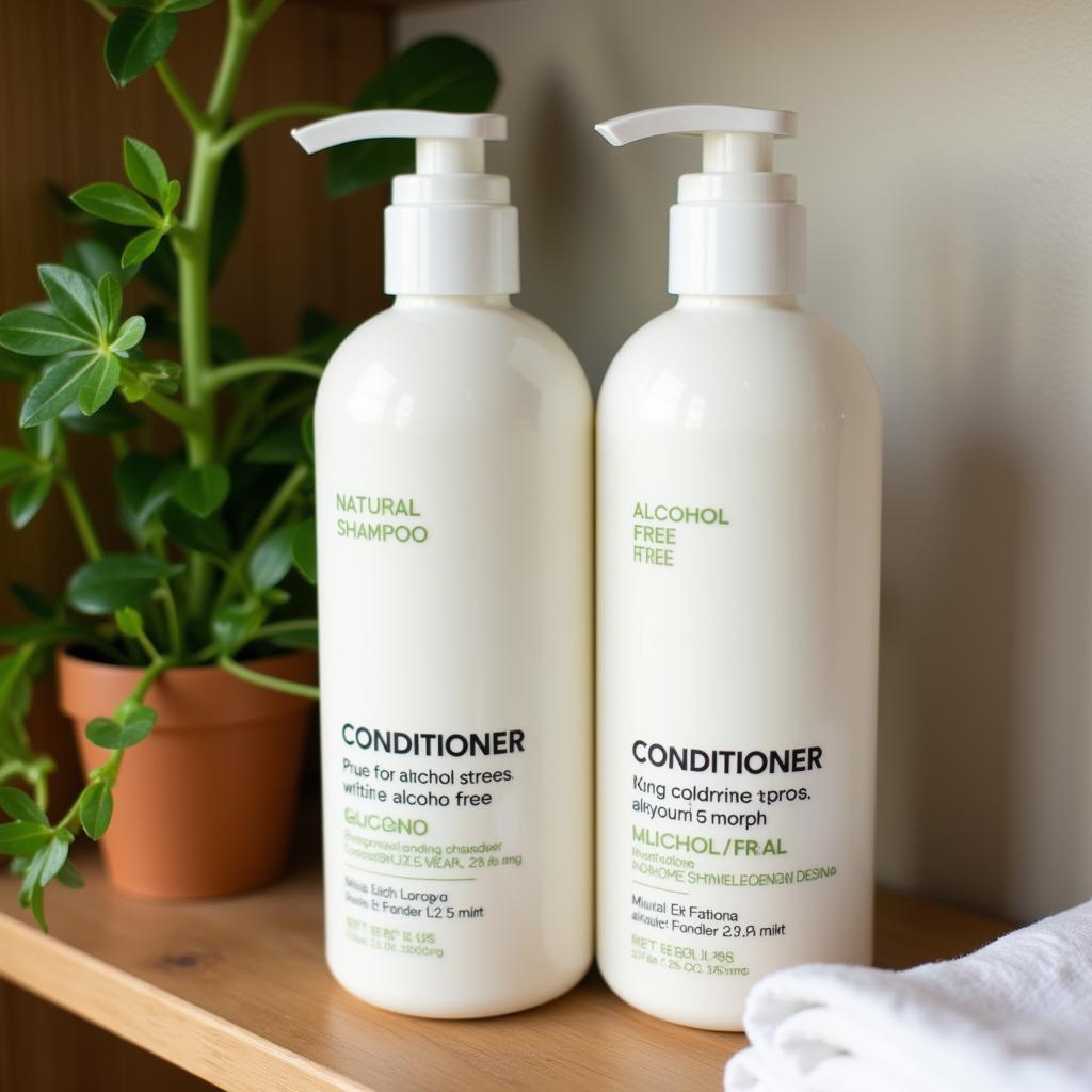 Alcohol-Free Shampoo and Conditioner Set