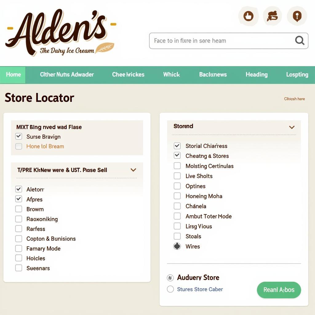 Alden's Dairy-Free Ice Cream Store Locator