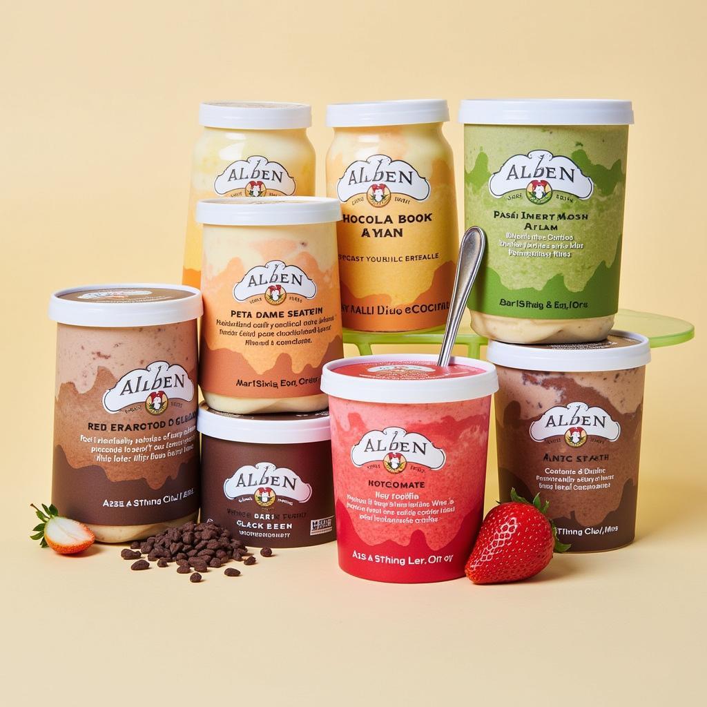 Alden's Dairy-Free Ice Cream Variety