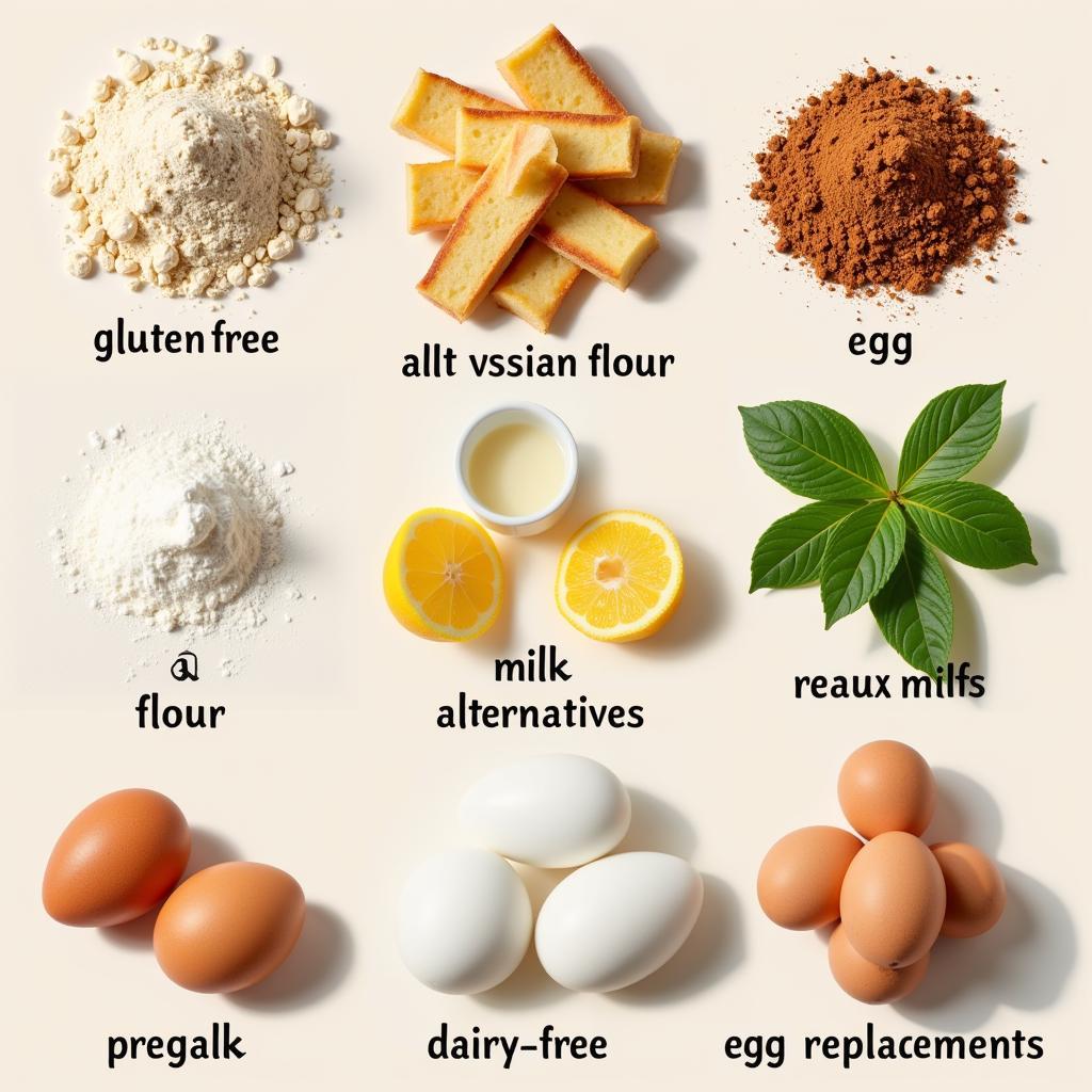 Allergy-Free Cake Ingredients