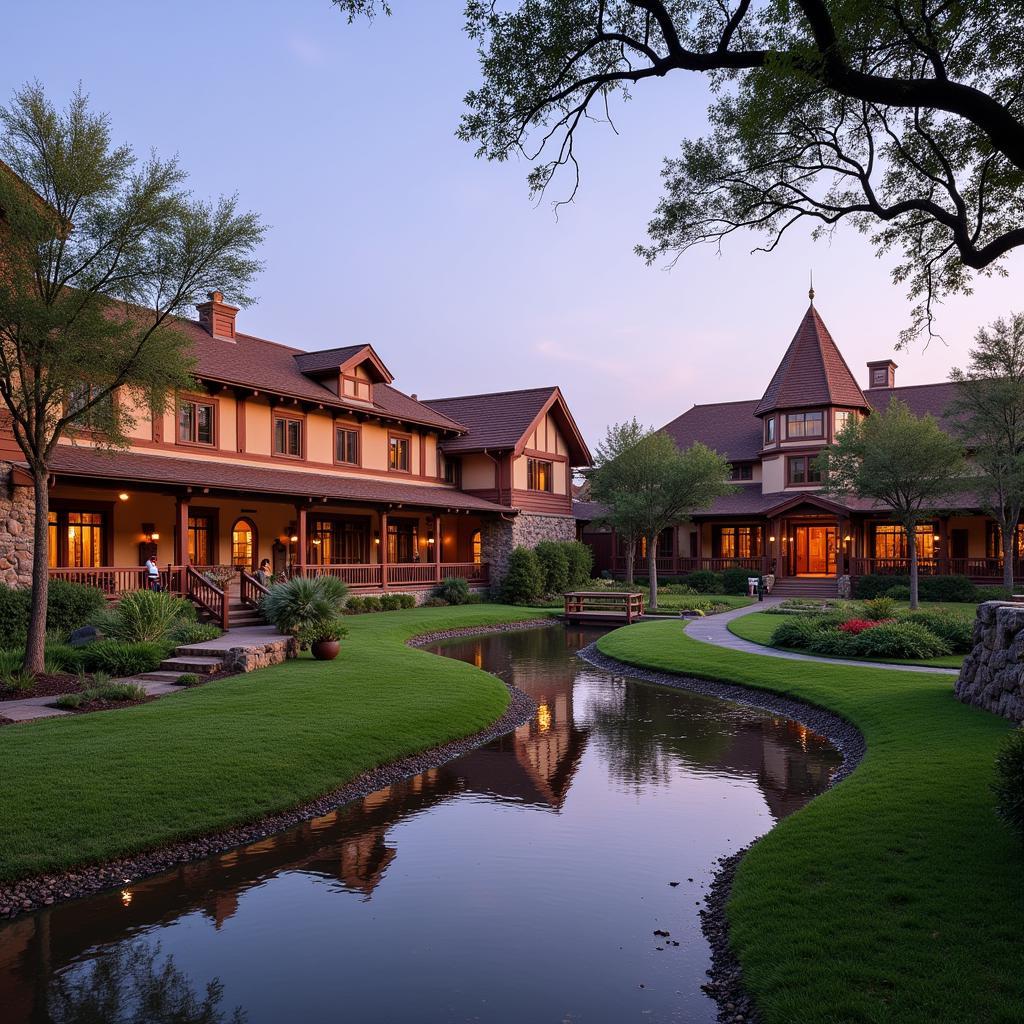 Exterior view of Animal Kingdom Lodge - Kidani Village