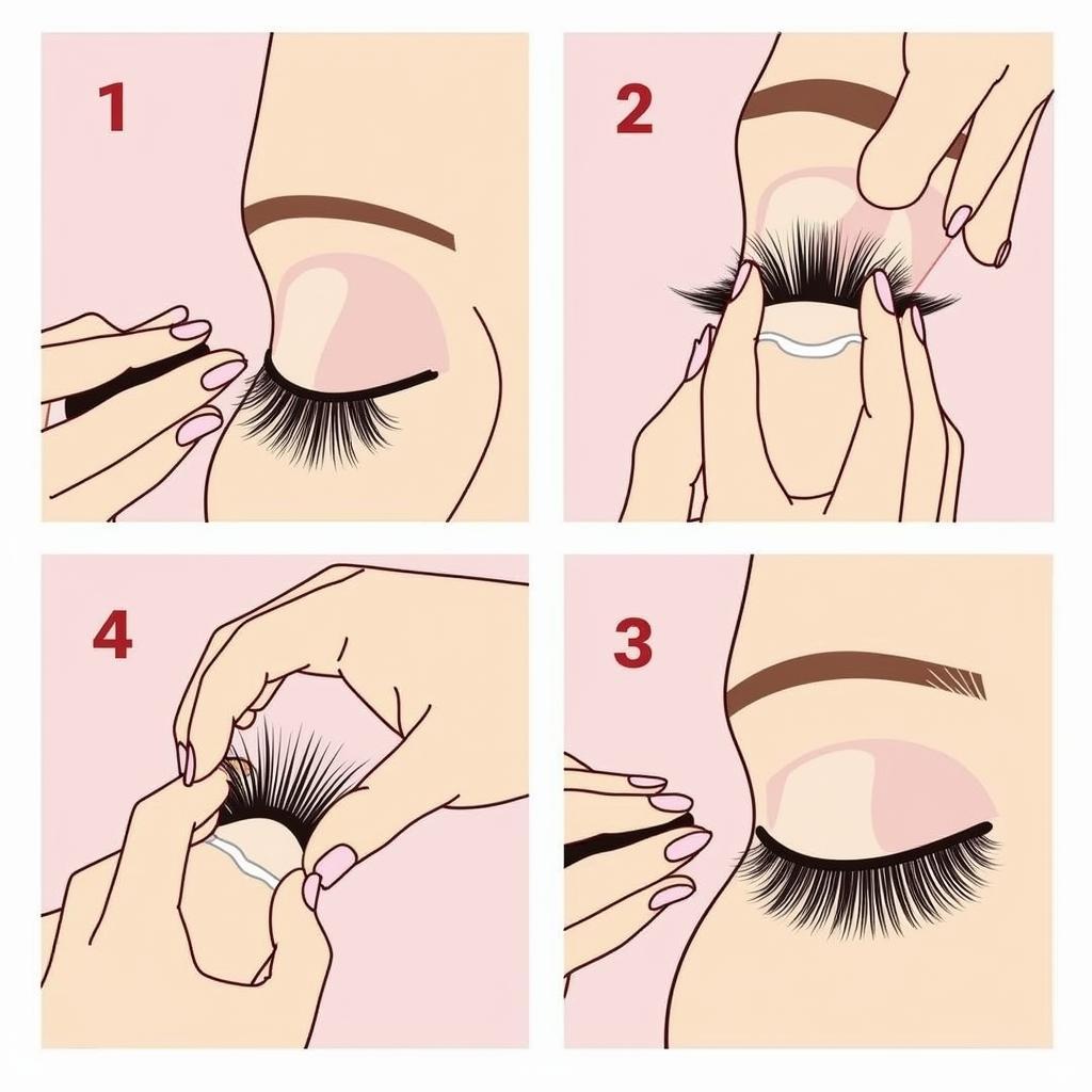 Applying Eyelash Glue Correctly