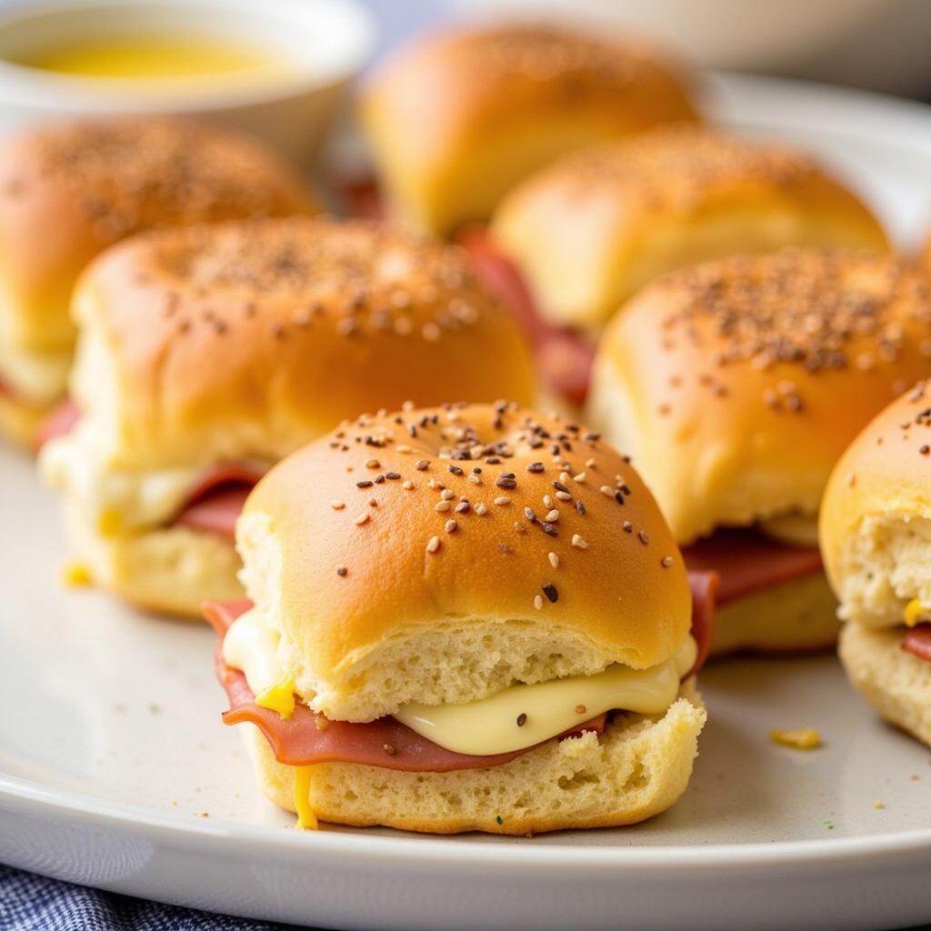 Baked Gluten-Free Ham and Cheese Sliders