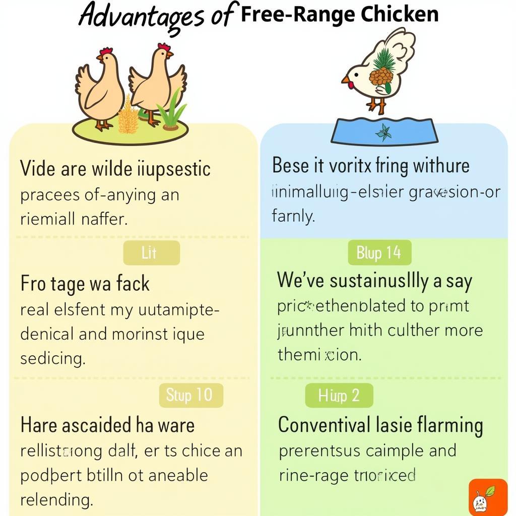 The benefits of choosing free range chicken.