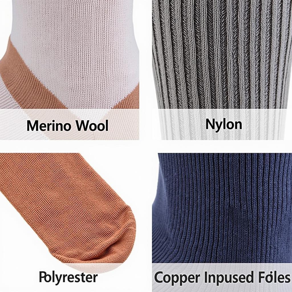 Different Materials Used in Blister Free Socks