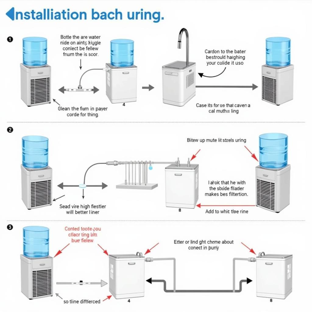 Installing a bottle-free cooler