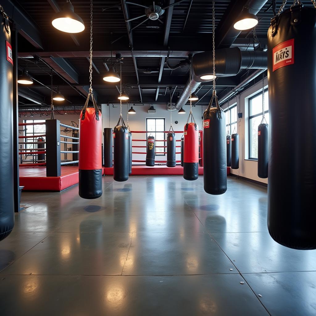 Boxing Gym Free Trial Equipment: Modern and Clean