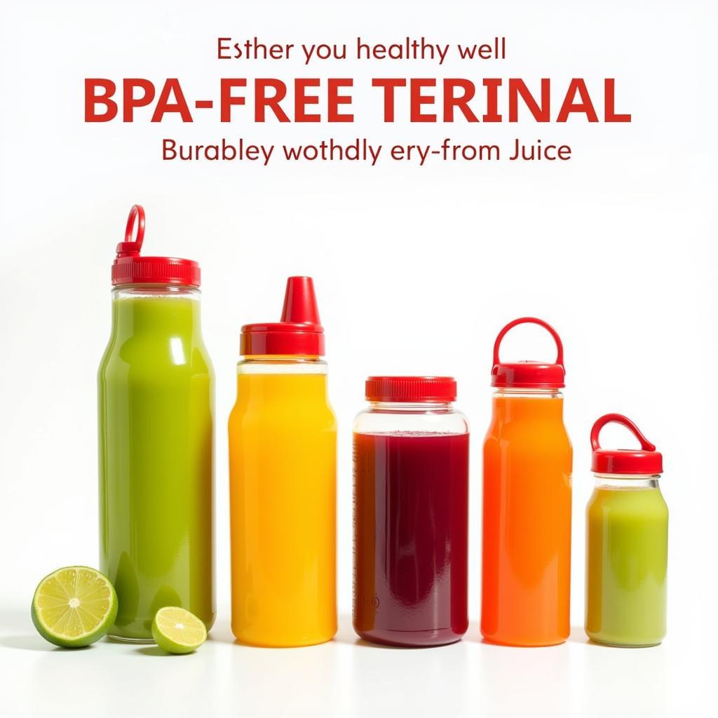 BPA Free Juice Bottles Health Benefits