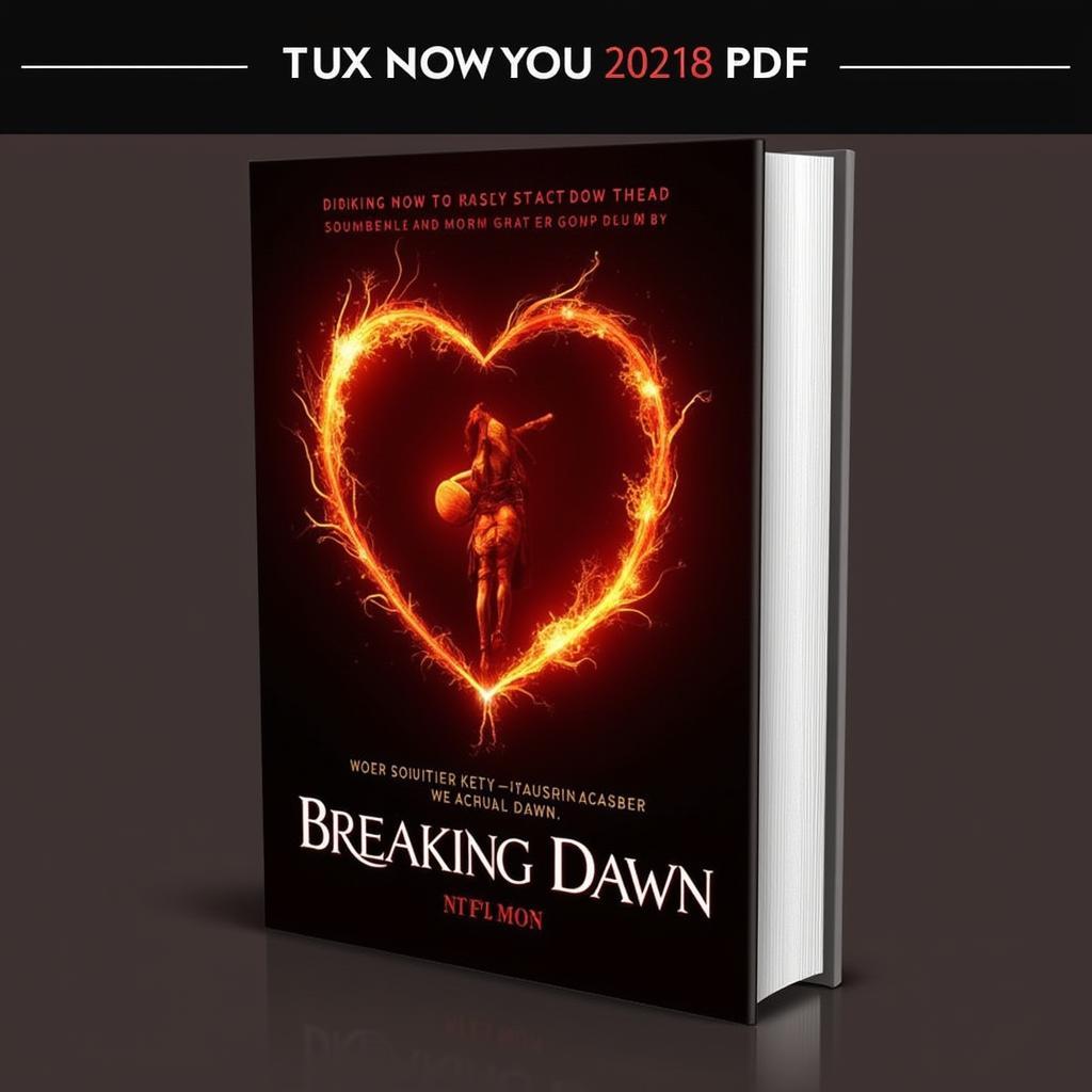 Breaking Dawn PDF Cover Image: Depicts the cover of the Breaking Dawn book in PDF format.