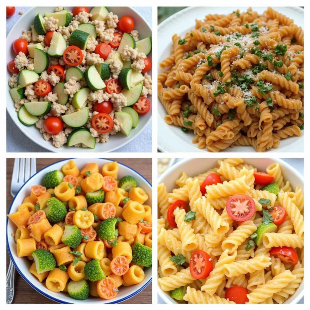 Delicious dishes made with brown rice pasta