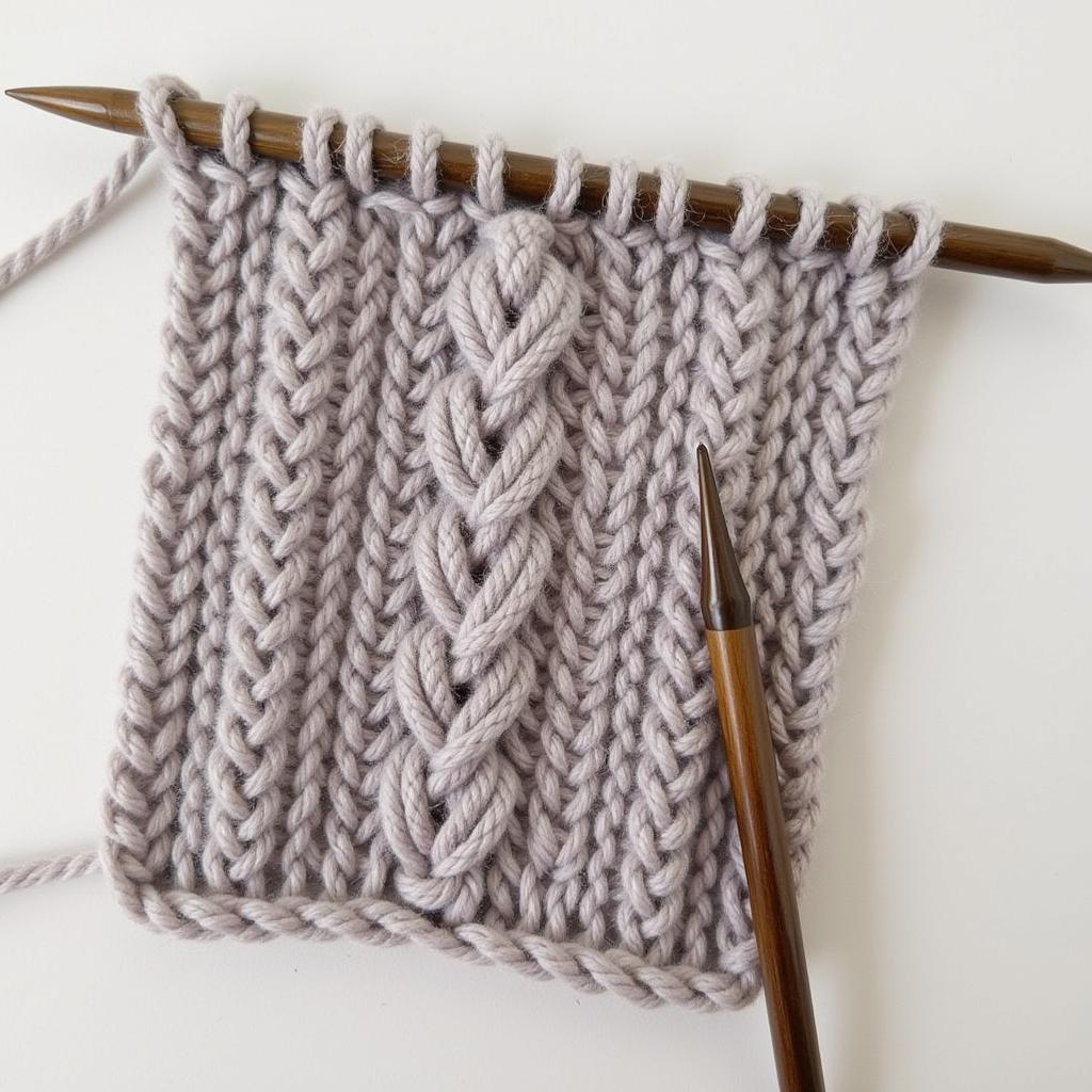 Free Cable Knitting Stitch PDF Download