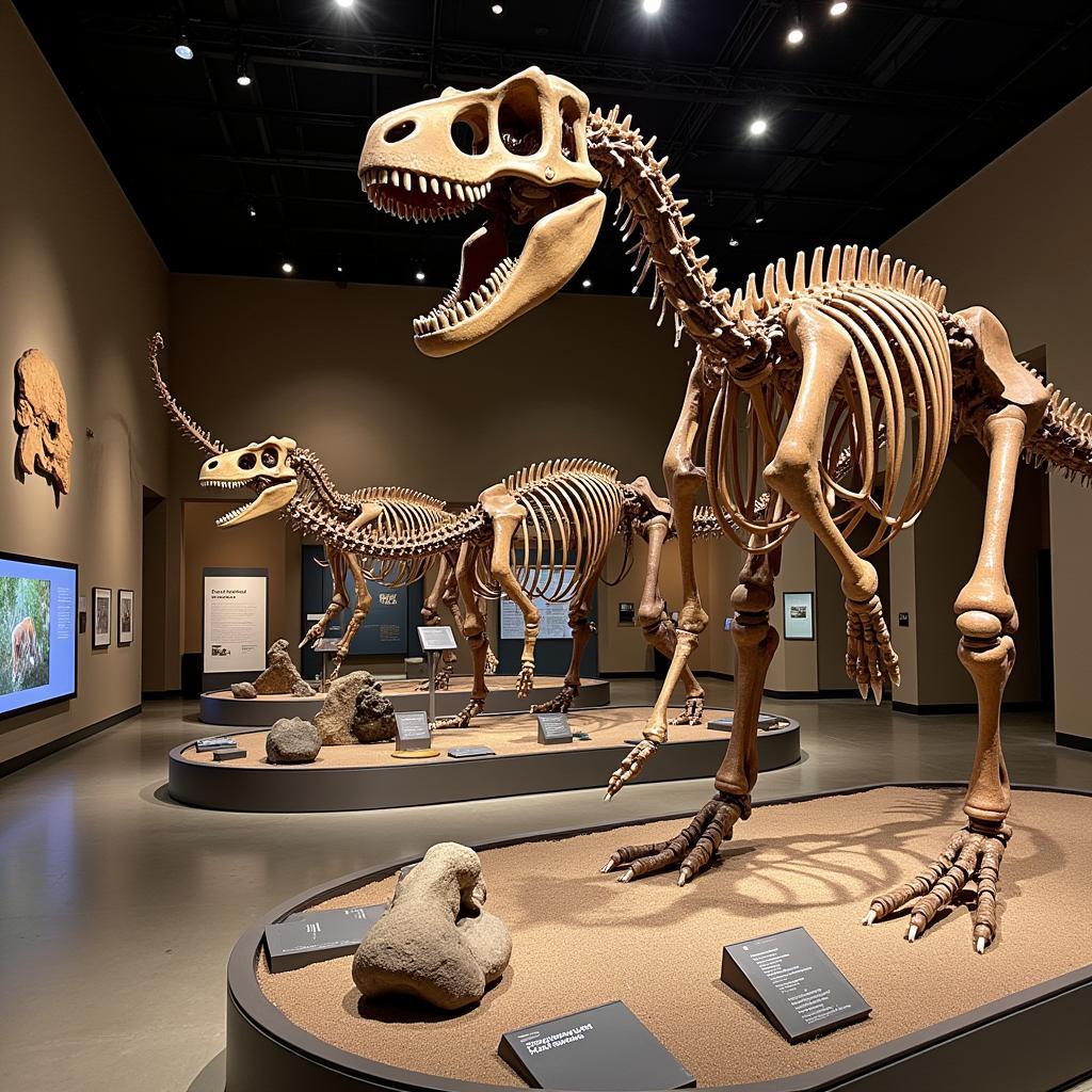 Carnegie Museum of Natural History Dinosaur Exhibit