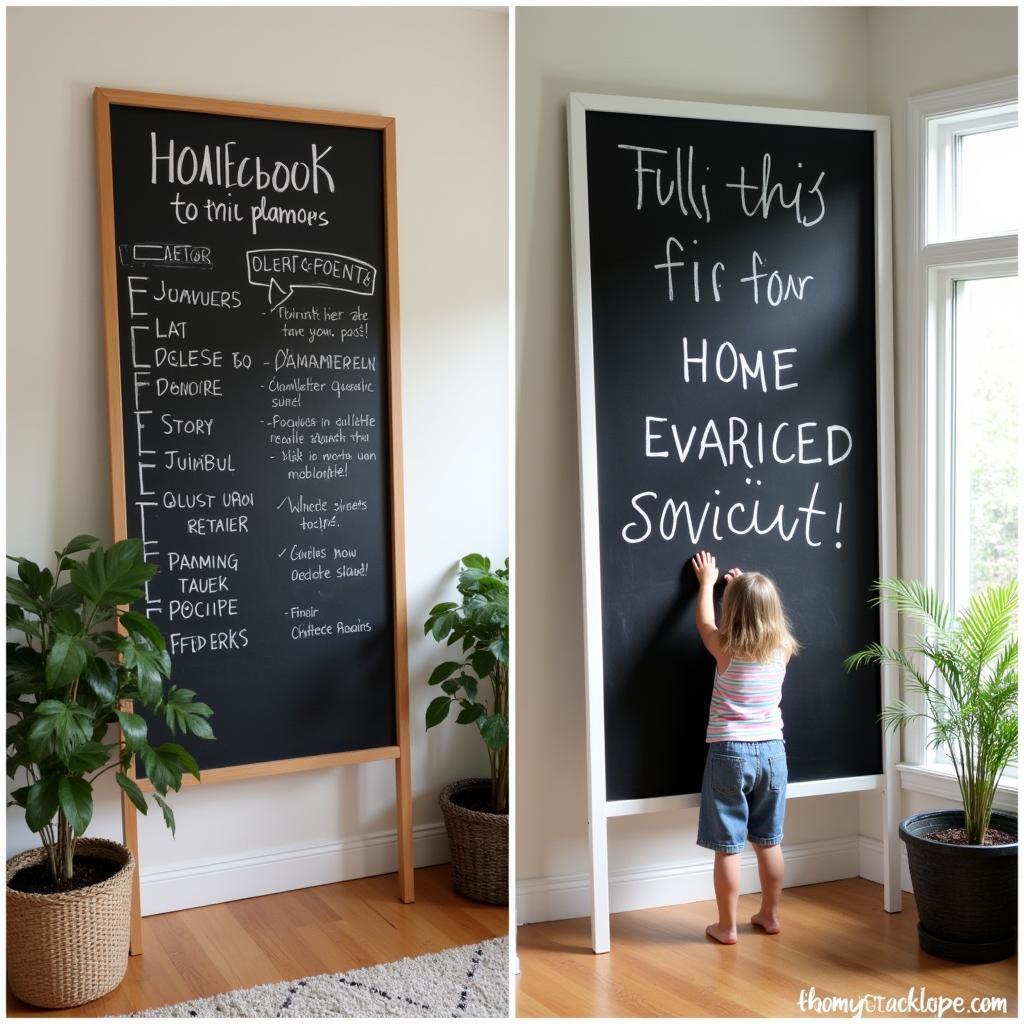 Chalkboard Uses in Home and Office