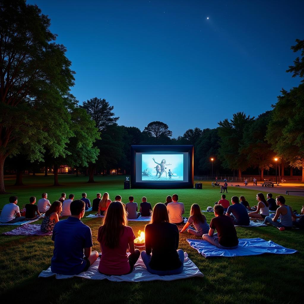 Free Outdoor Movie Screening in Columbia, MO