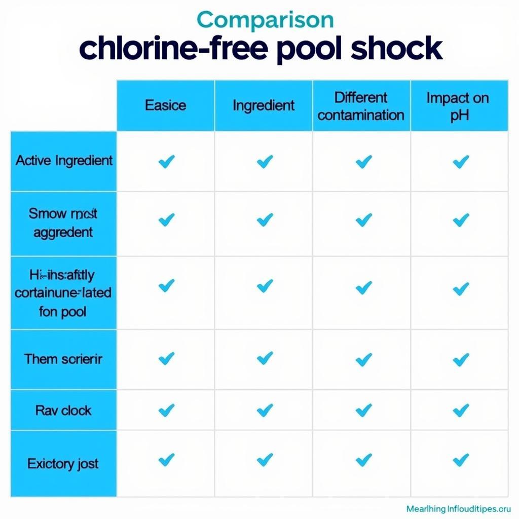 Comparing Different Chlorine-Free Shock Types