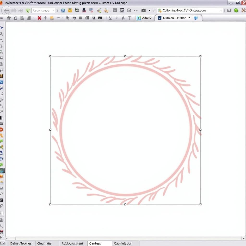 Creating Custom Free Wreath SVGs in Inkscape