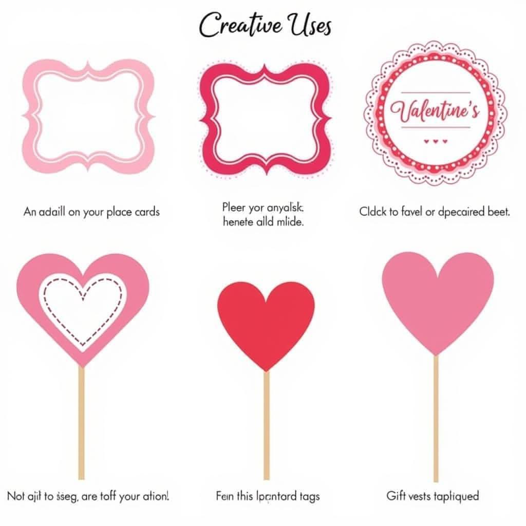 Creative Uses for Free Printable Valentines Tags