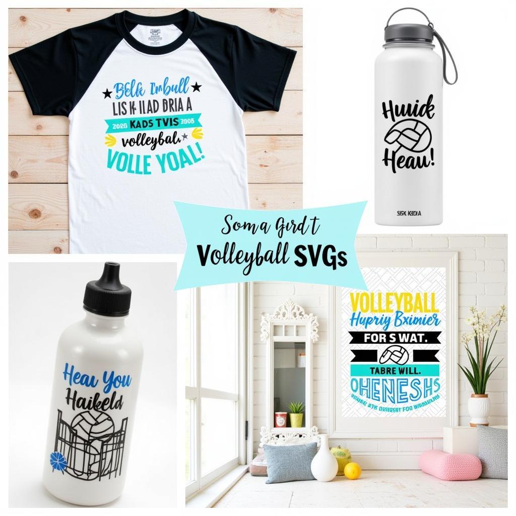 Creative Volleyball SVG Applications