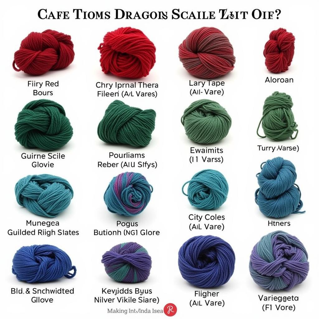 Choosing the Right Yarn for Your Dragon Scale Gloves