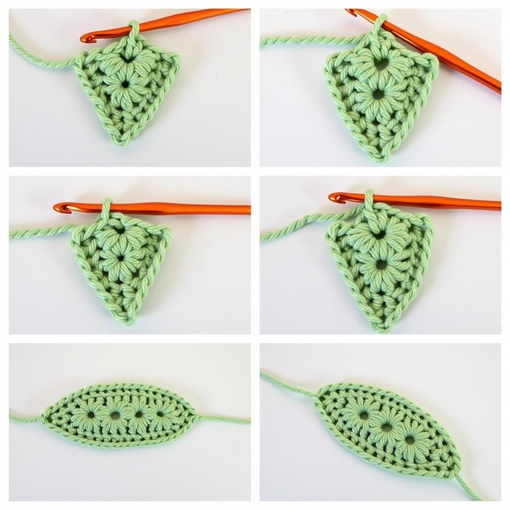 Step-by-step Crochet Feather Tutorial