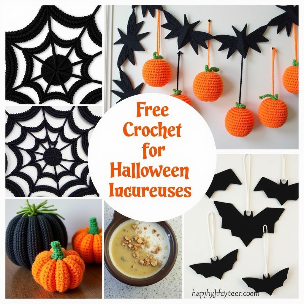 Crochet Halloween Decorations: Free Patterns