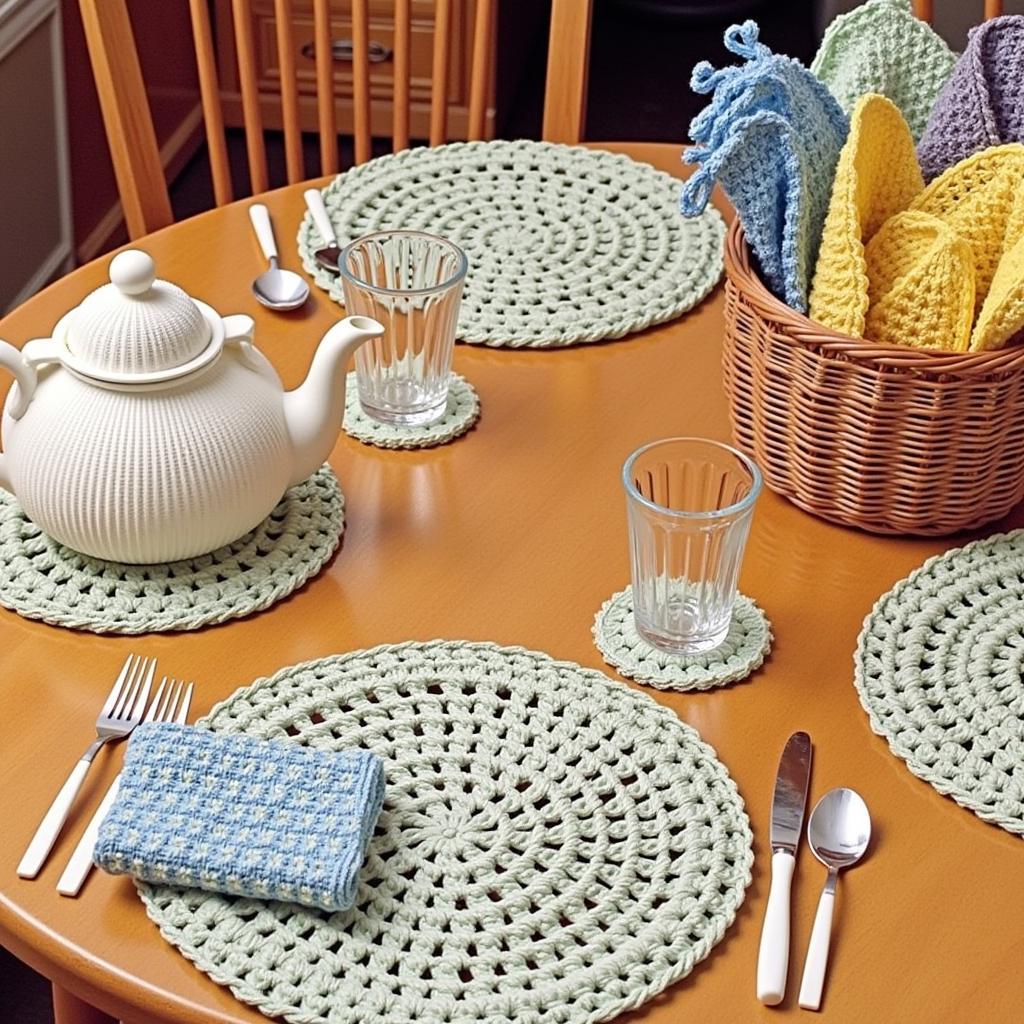 Crochet Kitchen Accessories