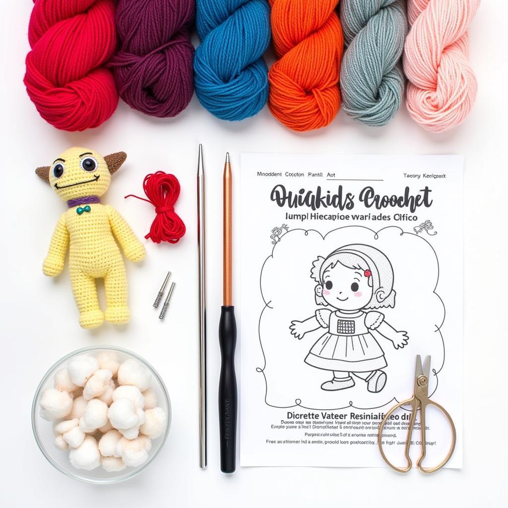 Essential Materials for Crochet Voodoo Dolls