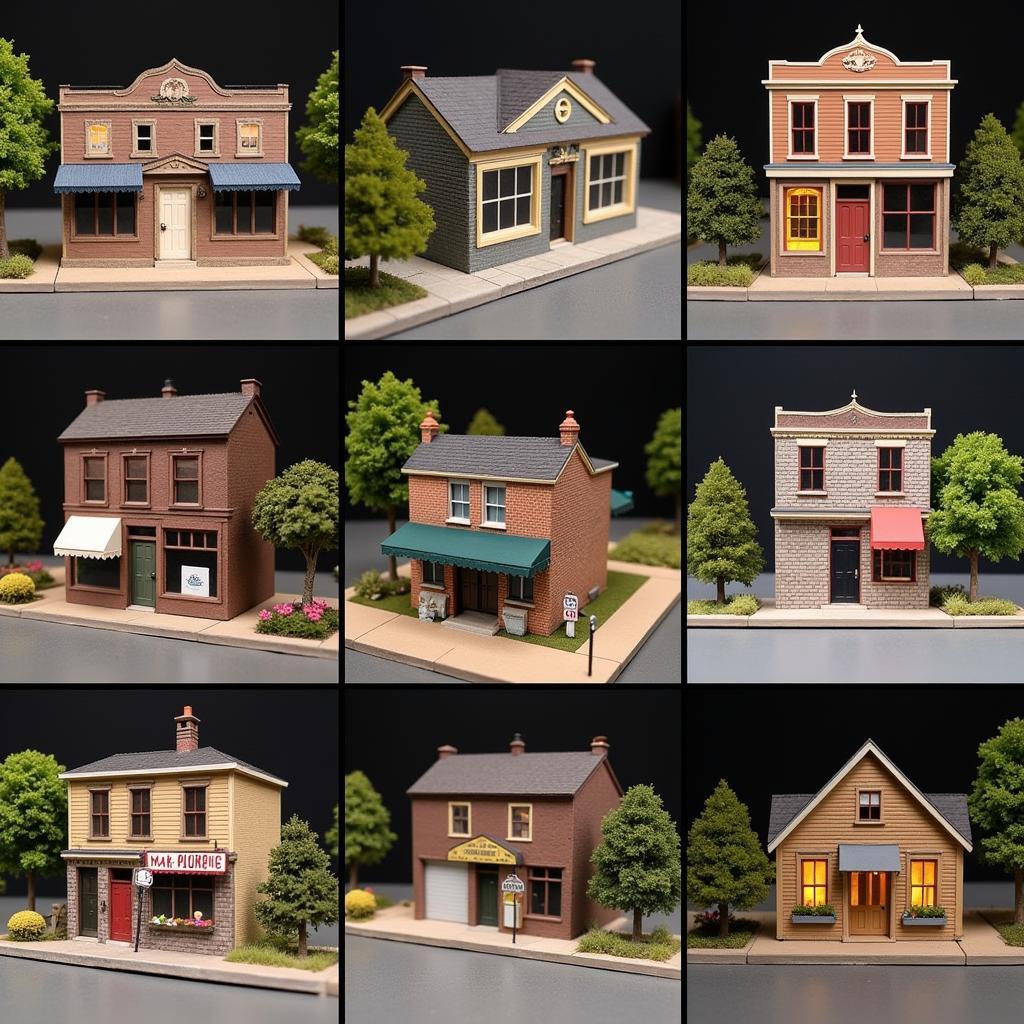 Customized N Gauge Printable Buildings