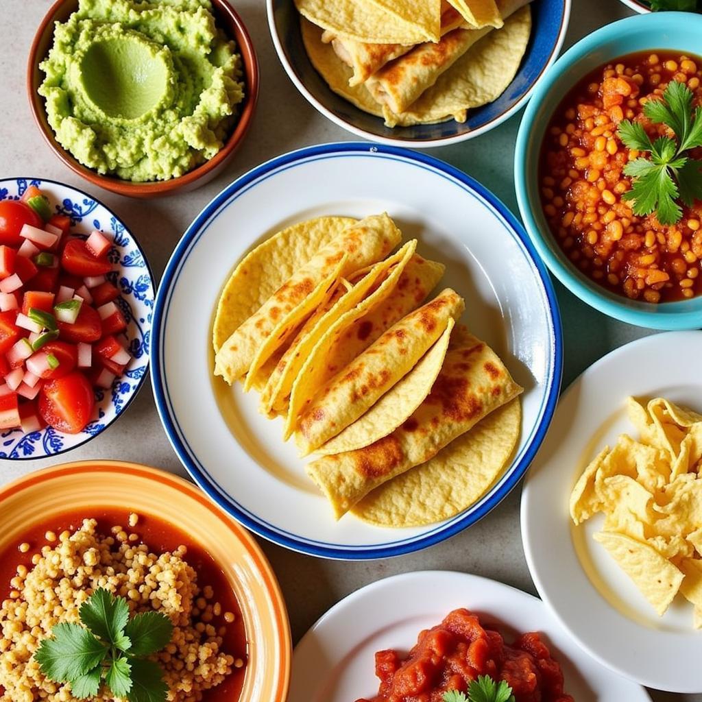 Dairy-Free Mexican Fiesta Spread