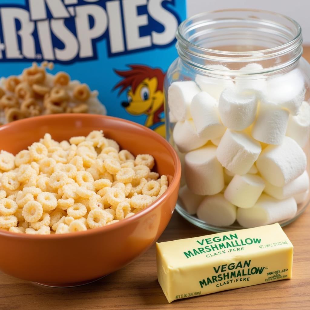 Dairy-Free Rice Krispies Treats Ingredients